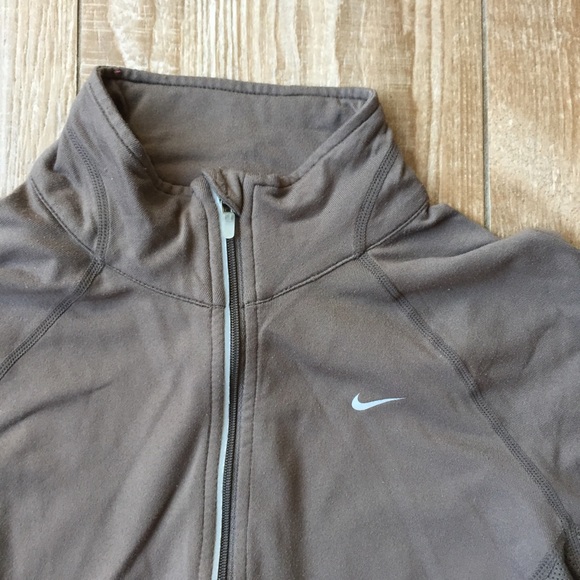 *SOLD*  bbbbbNikeFIT 👟 Quarter Zip Runners Jacket - Picture 5 of 8